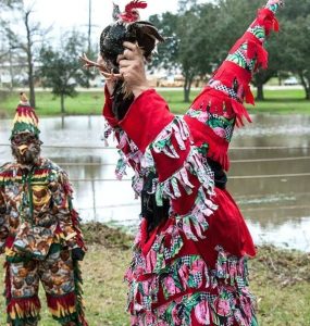 Mardi Gras run at Vermilionville