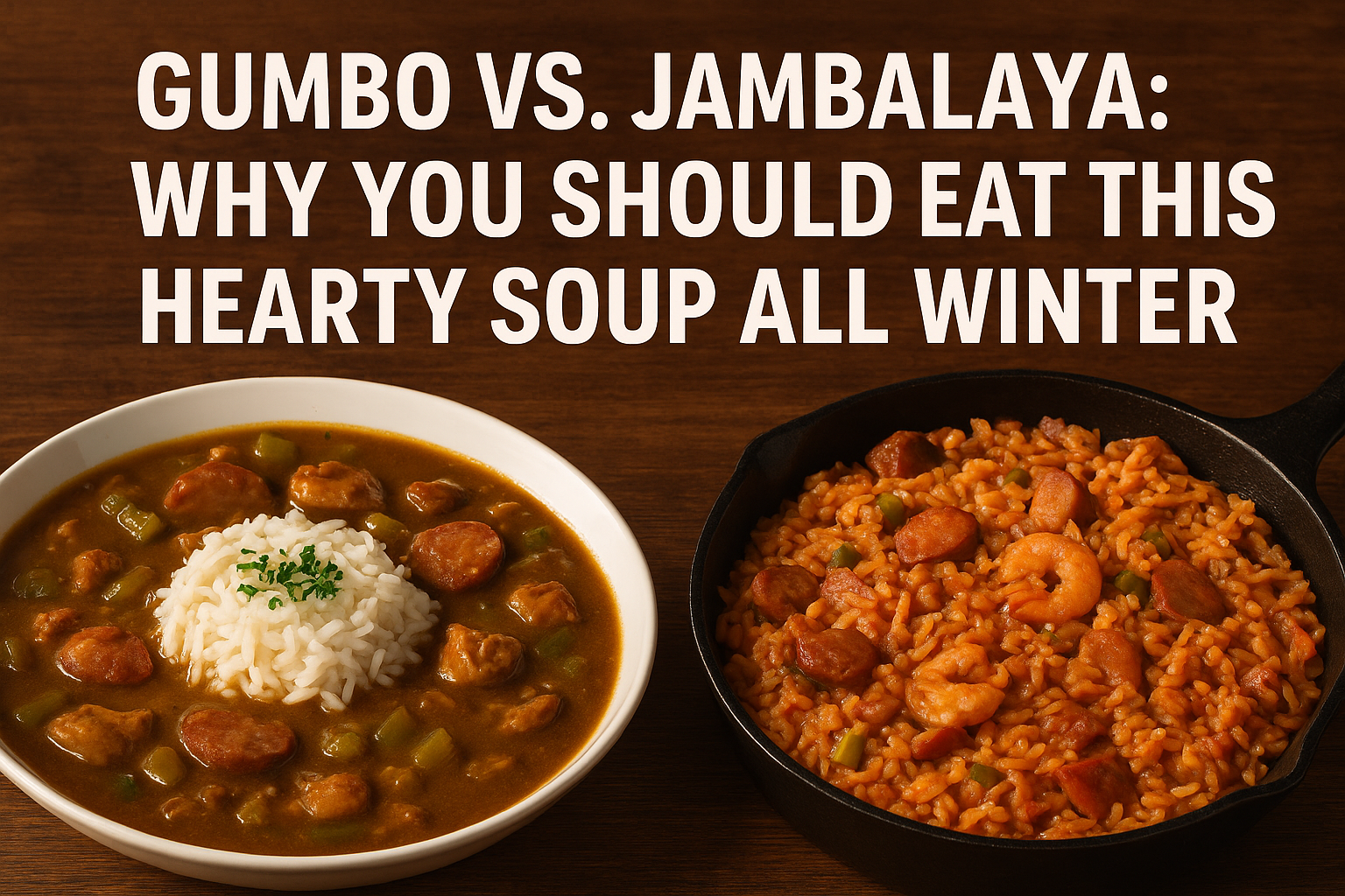 Gumbo vs. Jambalaya